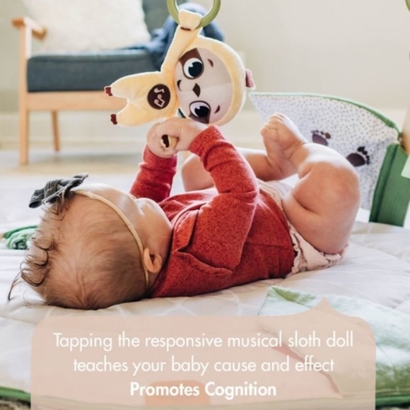 BOHO CHIC LUXE DEVELOPMENTAL GYMINI - Play Gym Newborn 0m-36m by Tiny Love - Picture 5 of 9